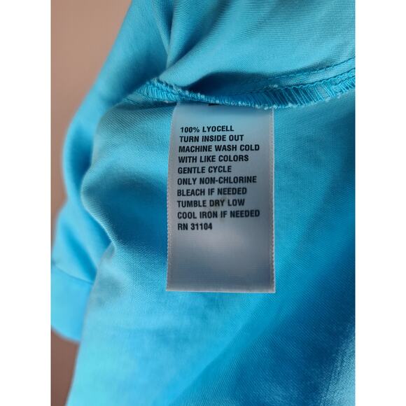 Crown & Ivy Beach blue long sleeve button down shirt - xs - Picture 4 of 5